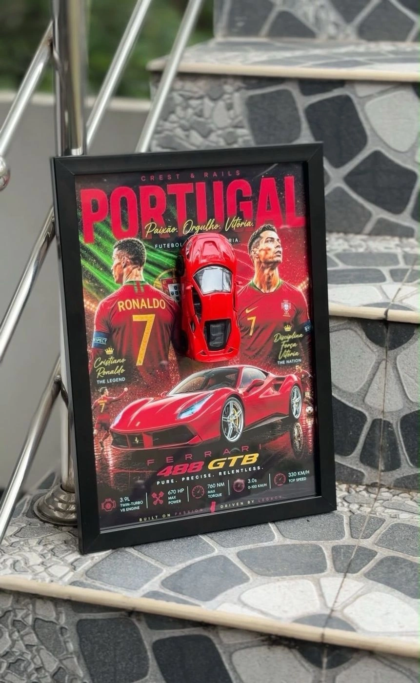 🇵🇹 Portugal × Ferrari 488 GTB FIFA Edition ❤️ 1