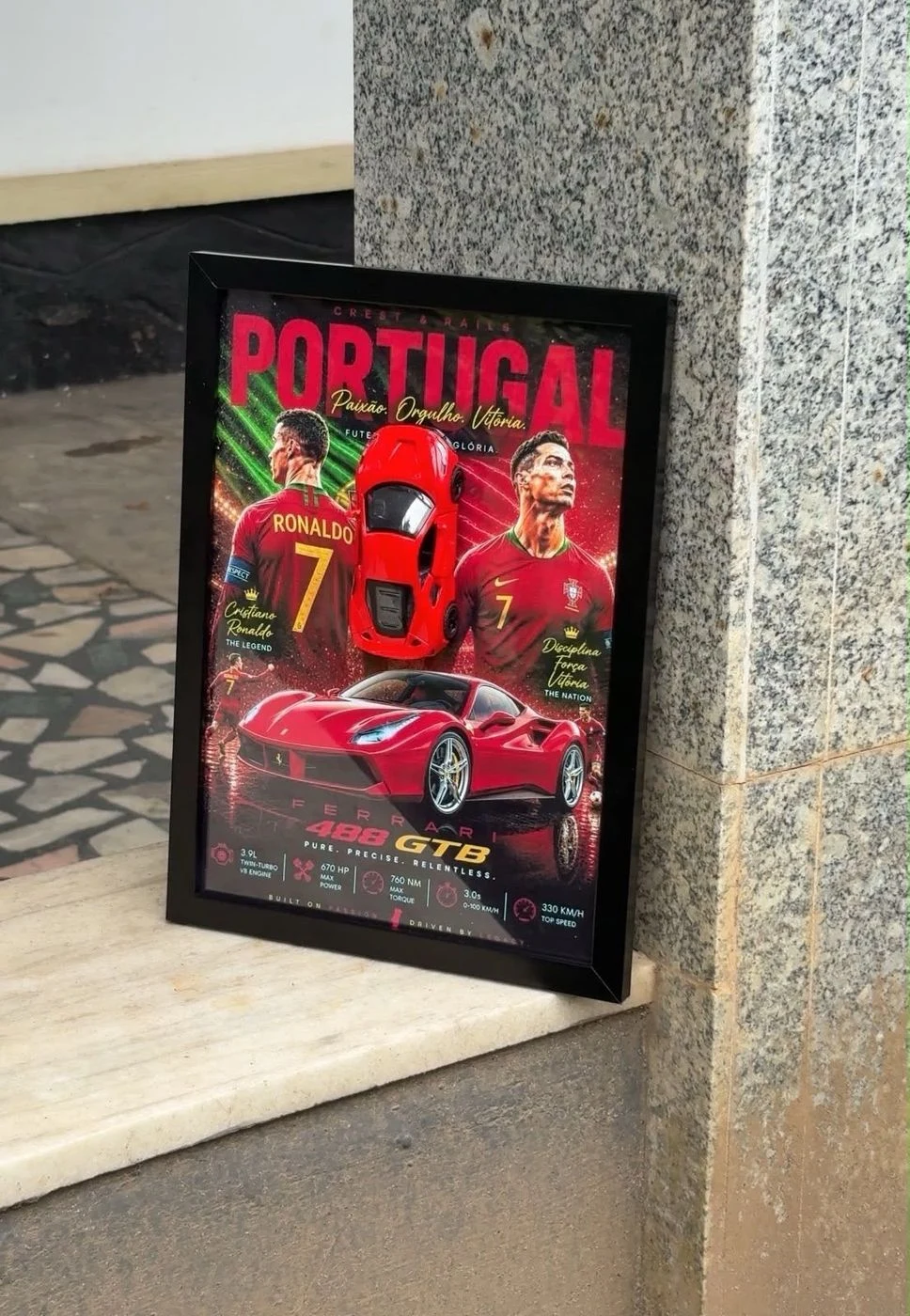 🇵🇹 Portugal × Ferrari 488 GTB FIFA Edition ❤️ 2