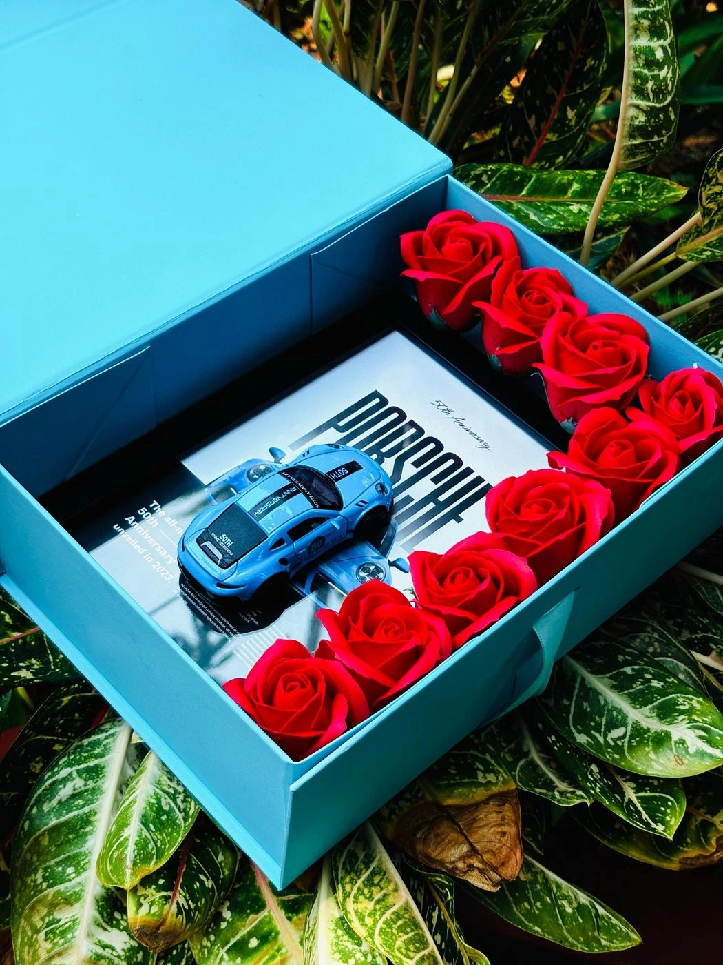 Porsche car frame in hamper 2