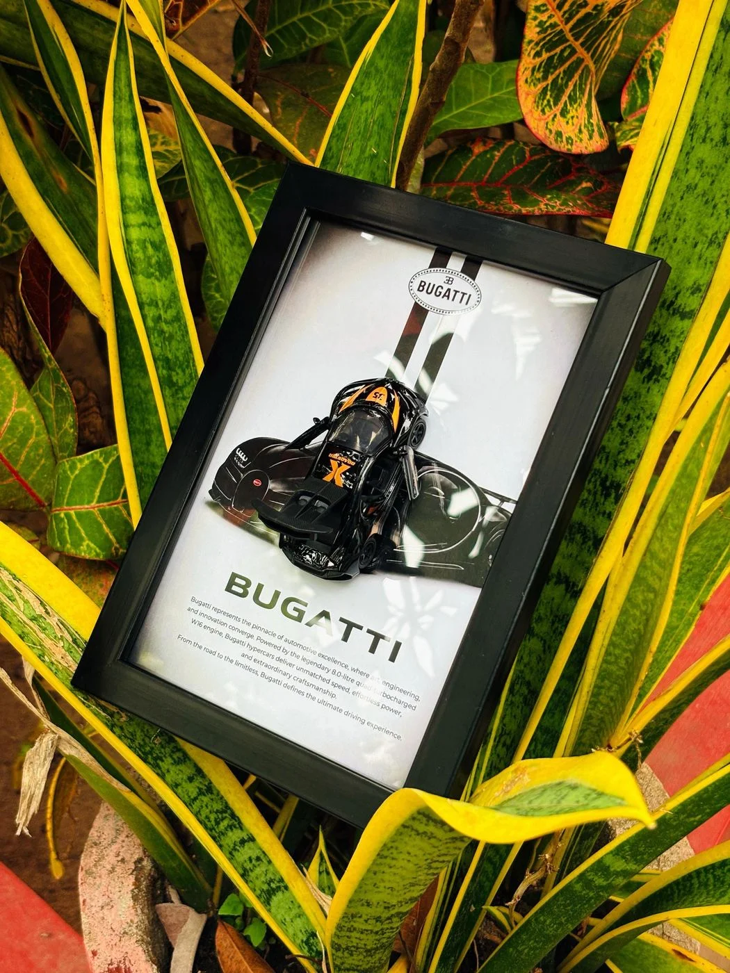 Bugatti Bolide Frame – Black Carbon Edition 🖤 1