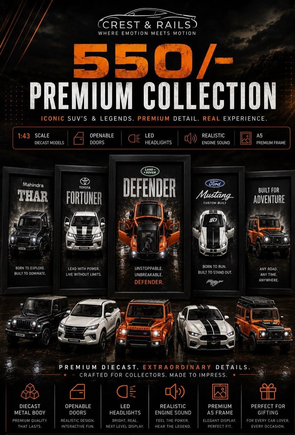 550/- models