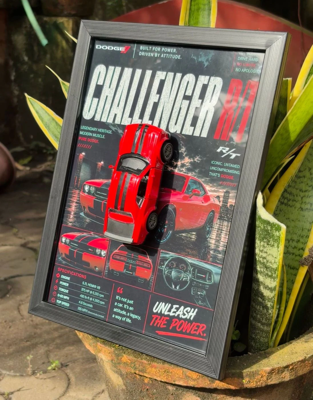 Dodge Challenger R/T – Racing Red Edition ❤️ 3