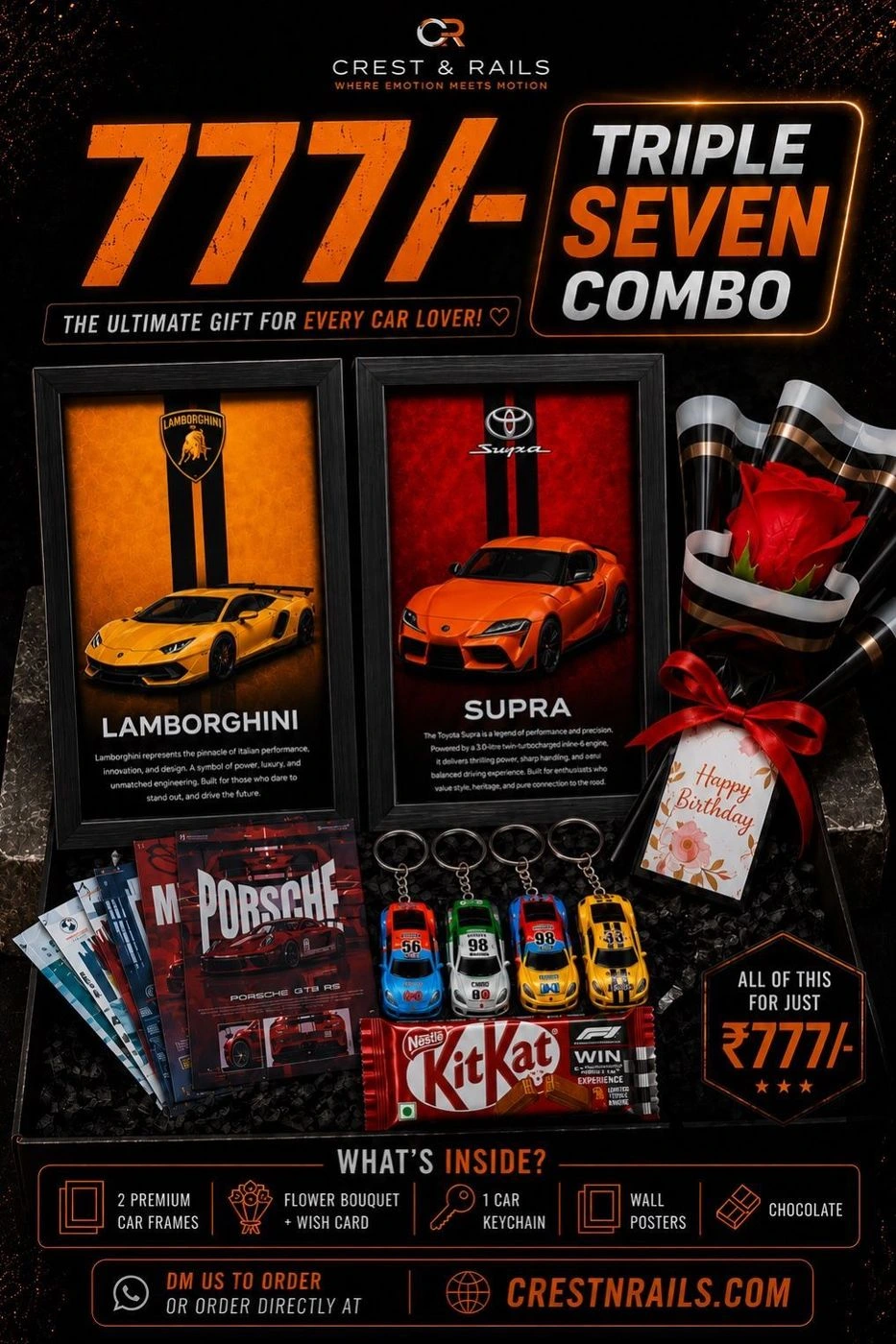 THE 777/- COMBO HAMPER 🎁