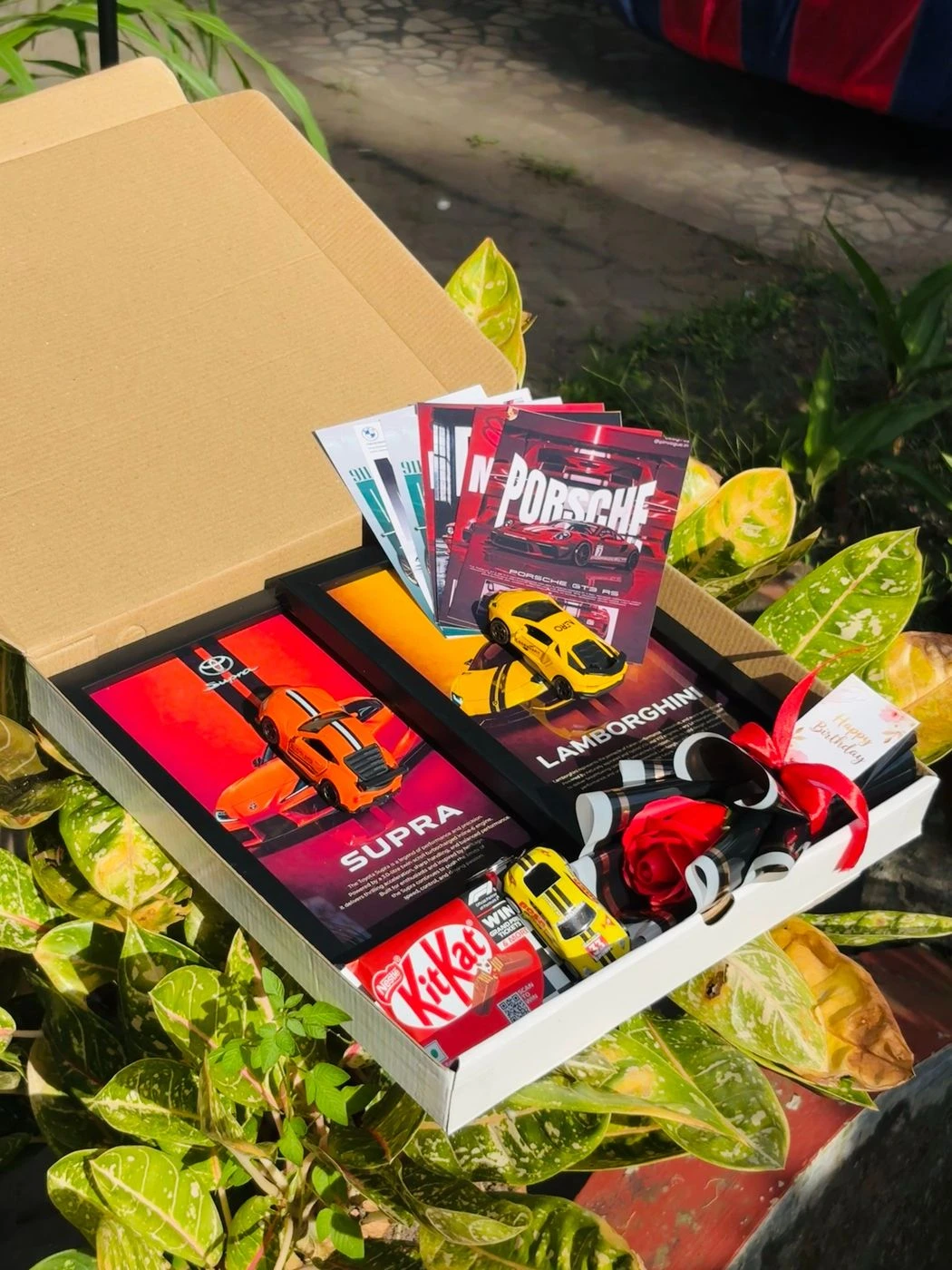 777 Combo – Ultimate Car Lover Gift Hamper - Lambo & Supra Edition 🎁 2
