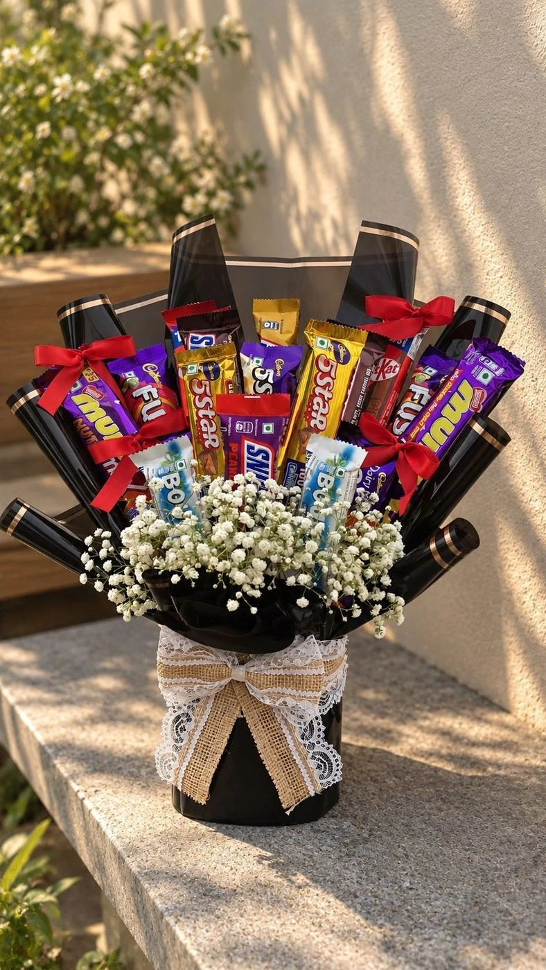 Sweet Celebration Bouquet 🍫💐 1