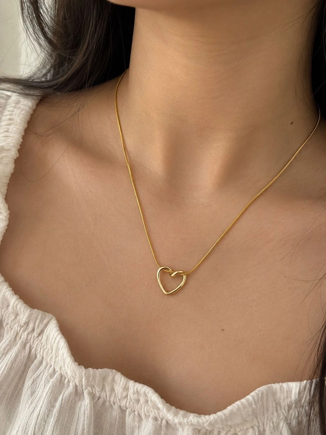 Eternal Heart Necklace 🤍 1