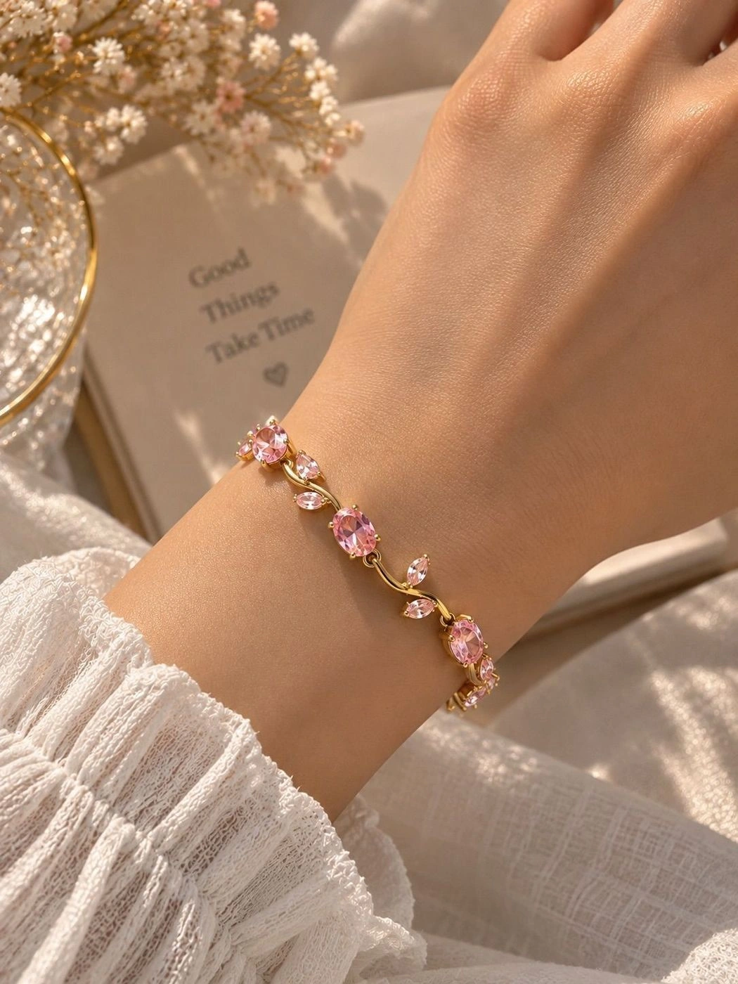 Pink Tulip Bracelet ✨ 1