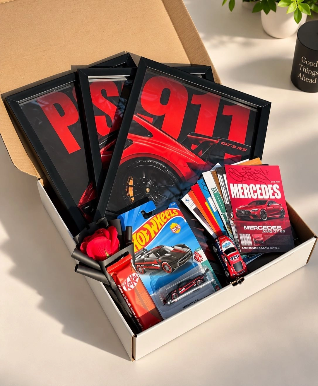 888/- Combo – Ultimate Car Lover Gift Hamper – Porsche 911 Edition 🎁 1