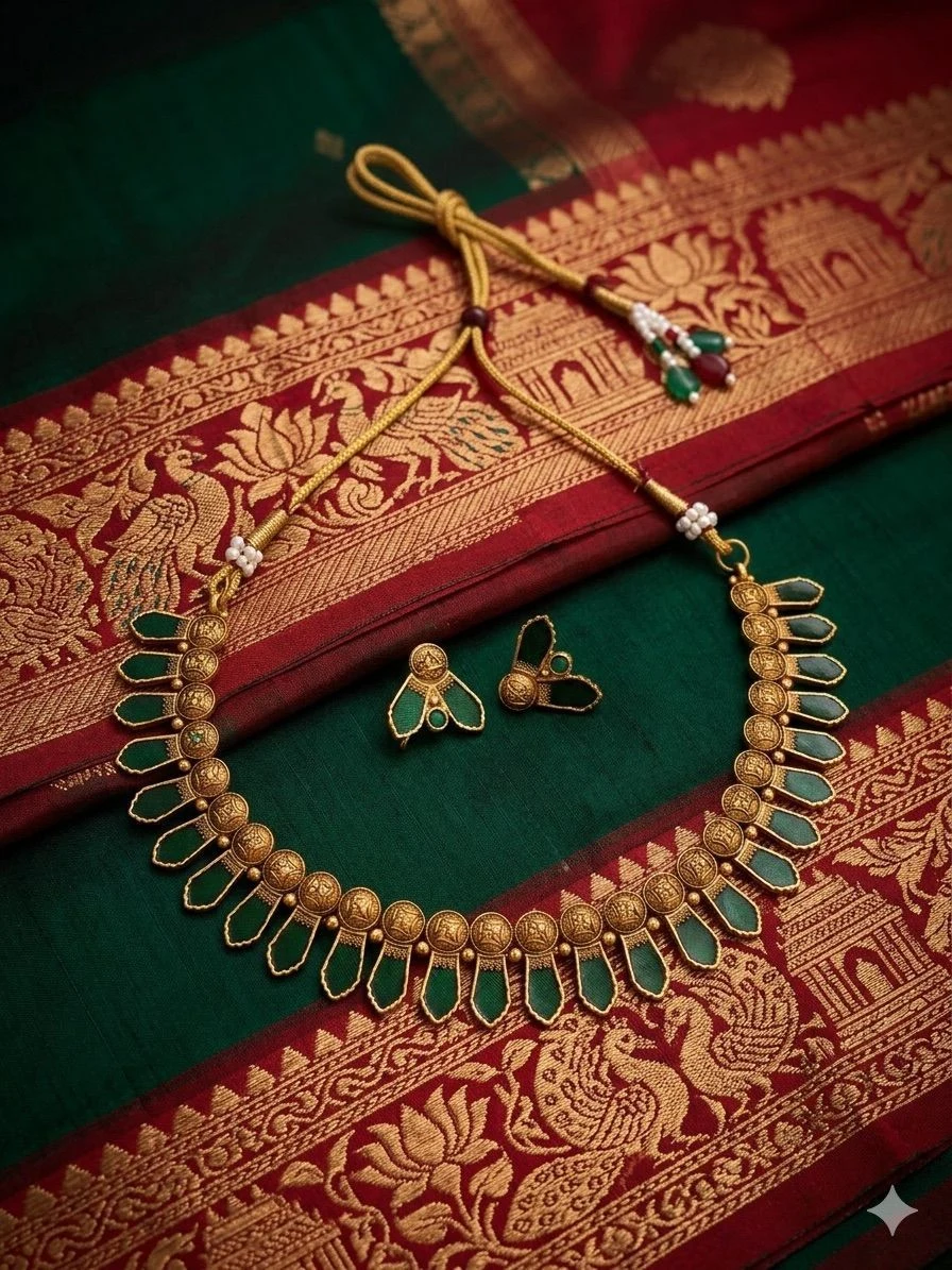 Palakka Mala, a classic and iconic style of traditional jewelry 2