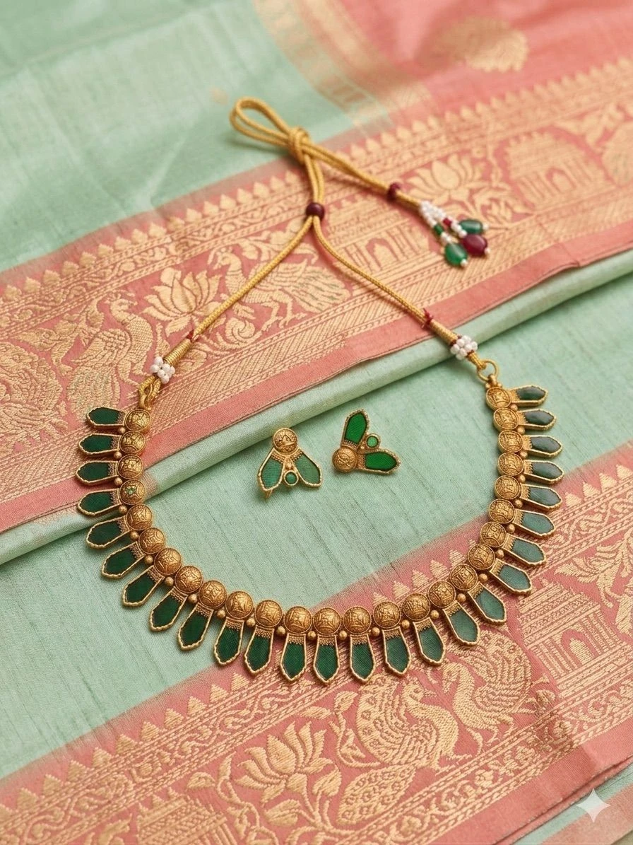 Palakka Mala, a classic and iconic style of traditional jewelry 3