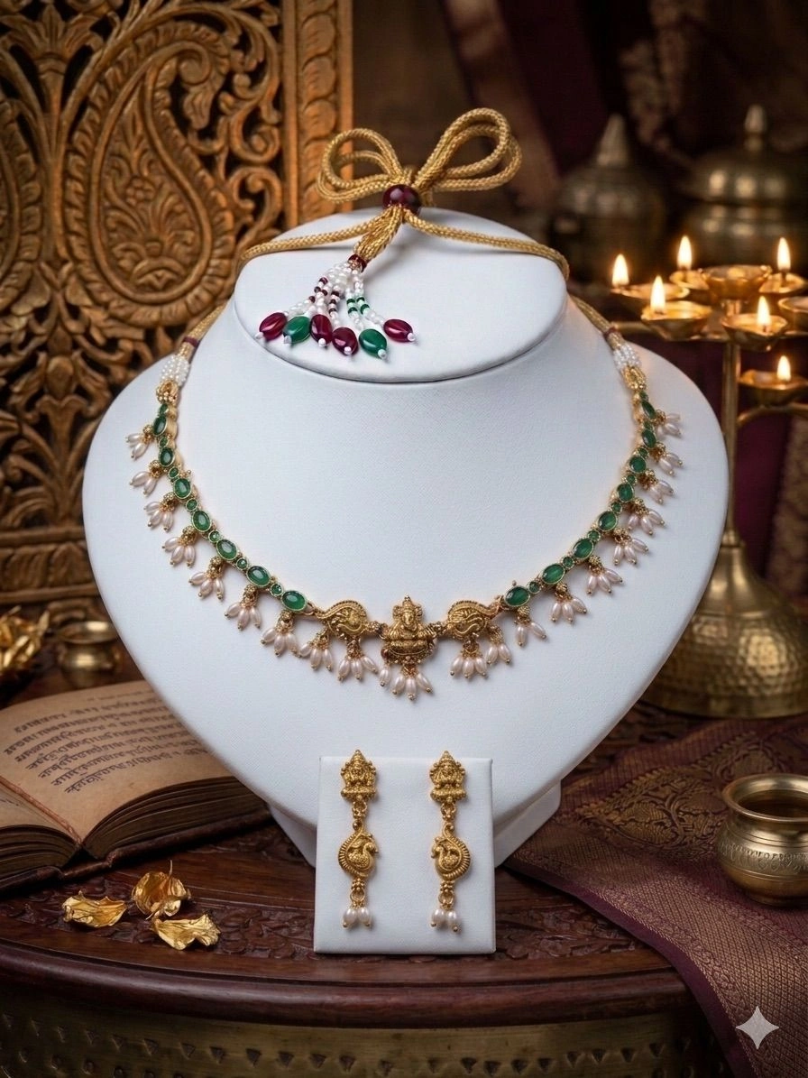 Laxmi Palakka Necklace