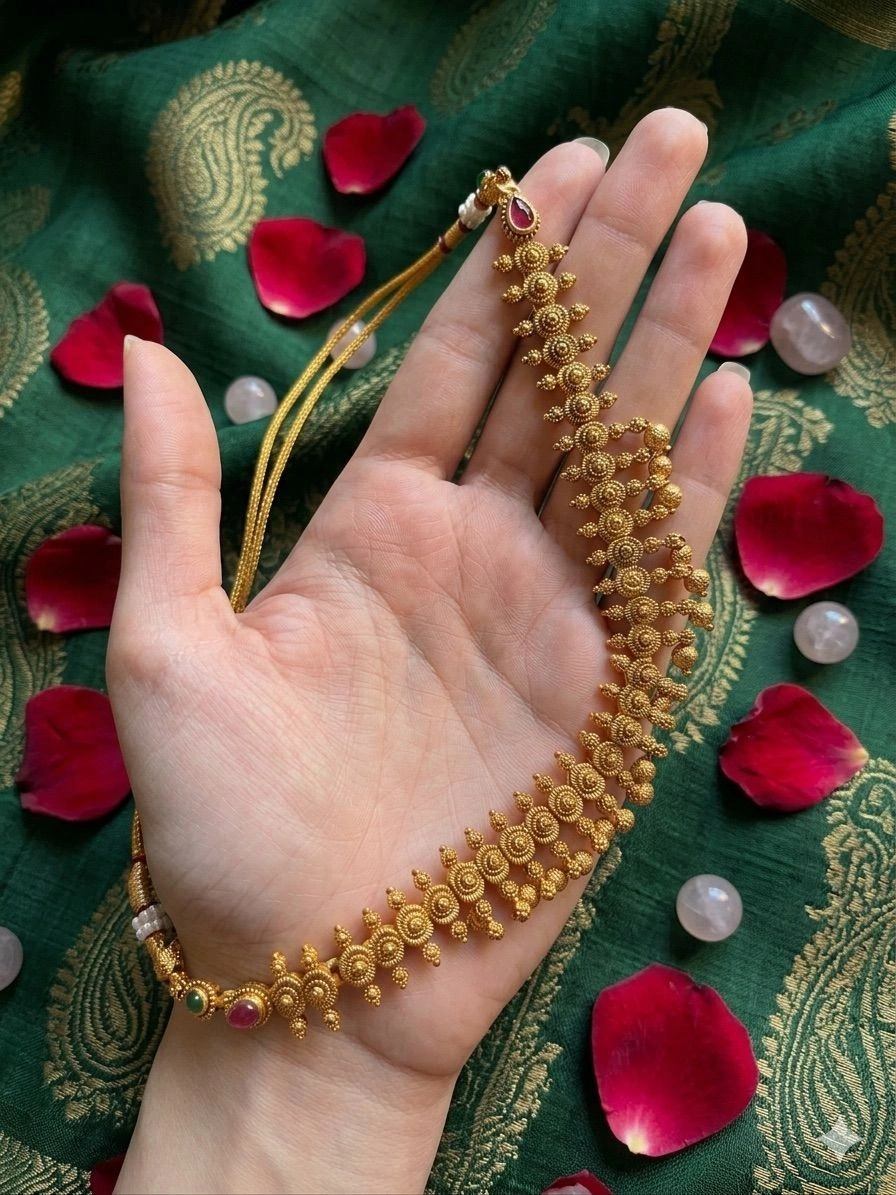 Antique Gold Temple Jewelry. 2
