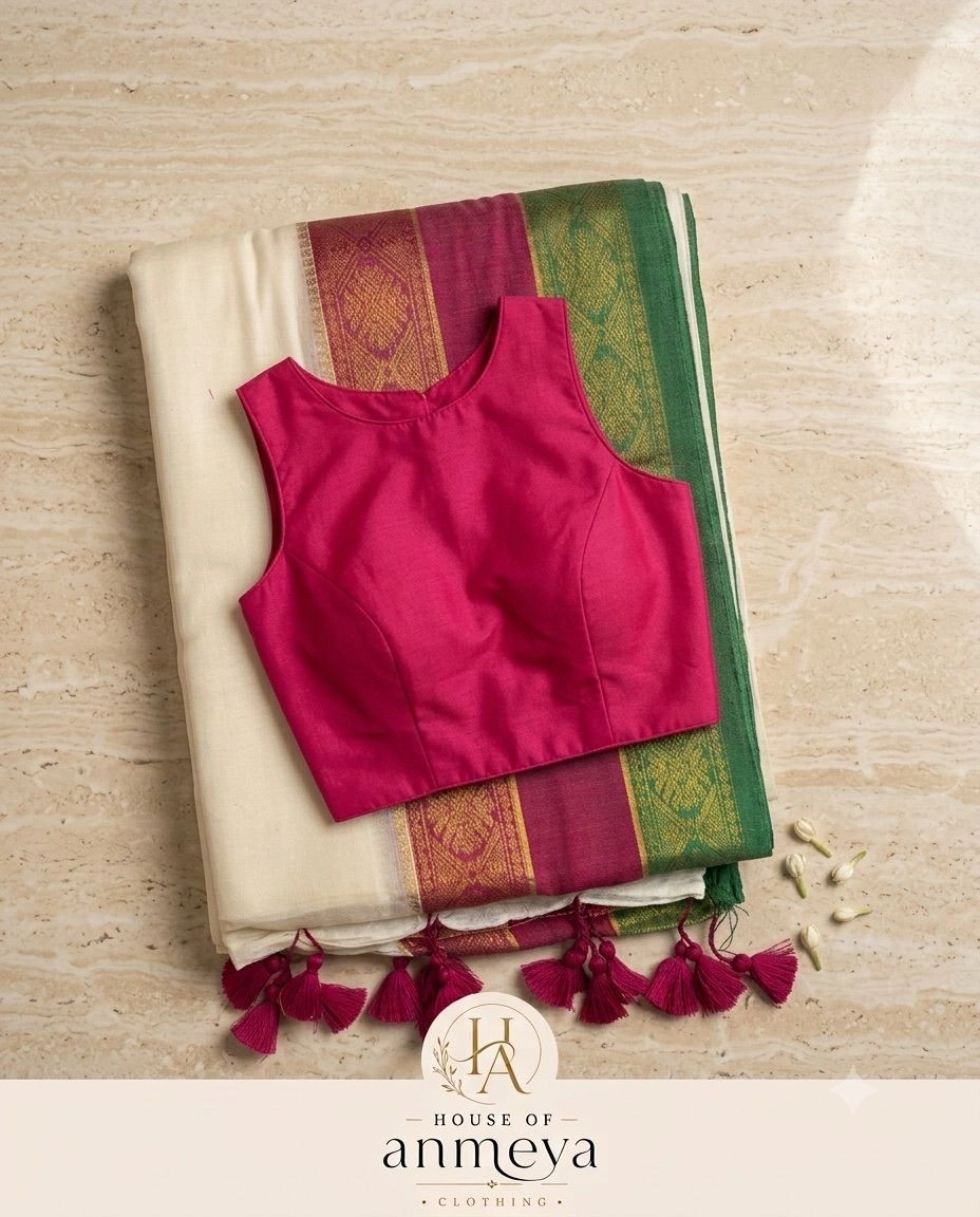 Mul cotton With Blouse piece