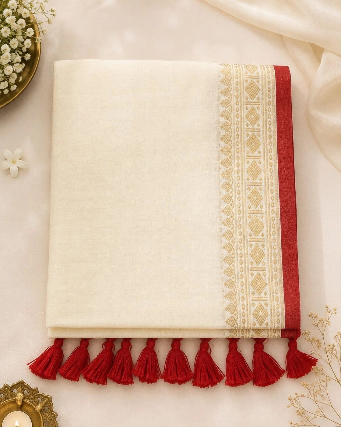 White and red Mulcotton 3