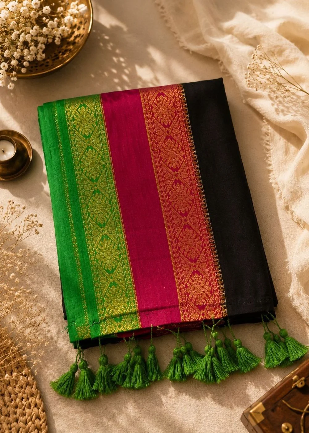 Kerala Mulcotton Saree