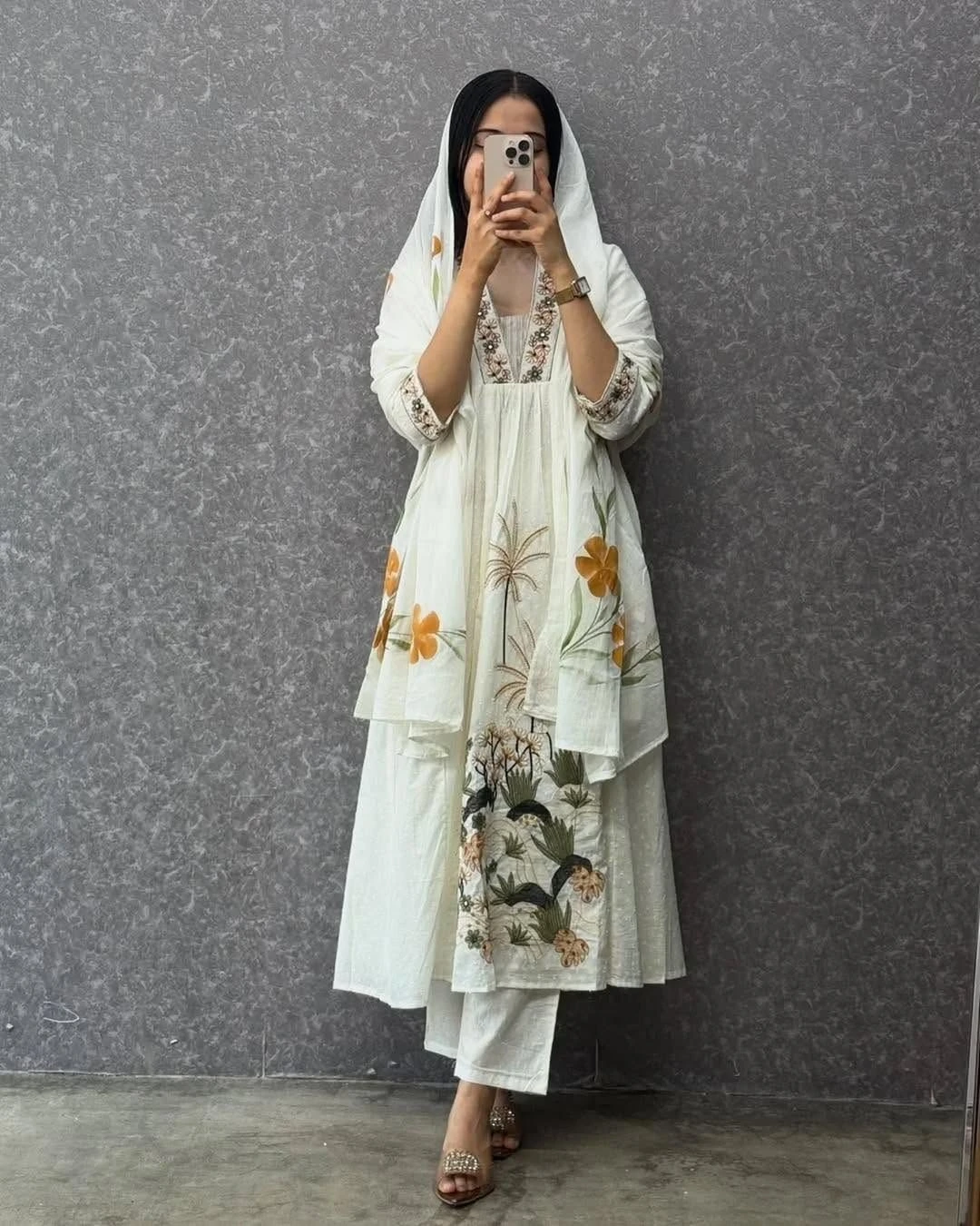 Premium look white colour