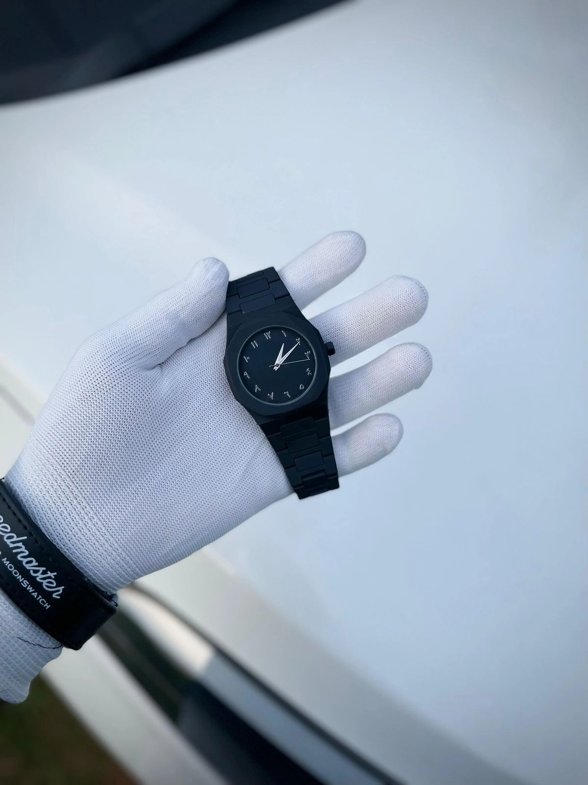 Arabic Aura Premium Watch – Stylish Minimal Dial (Free Shipping Kerala) 3