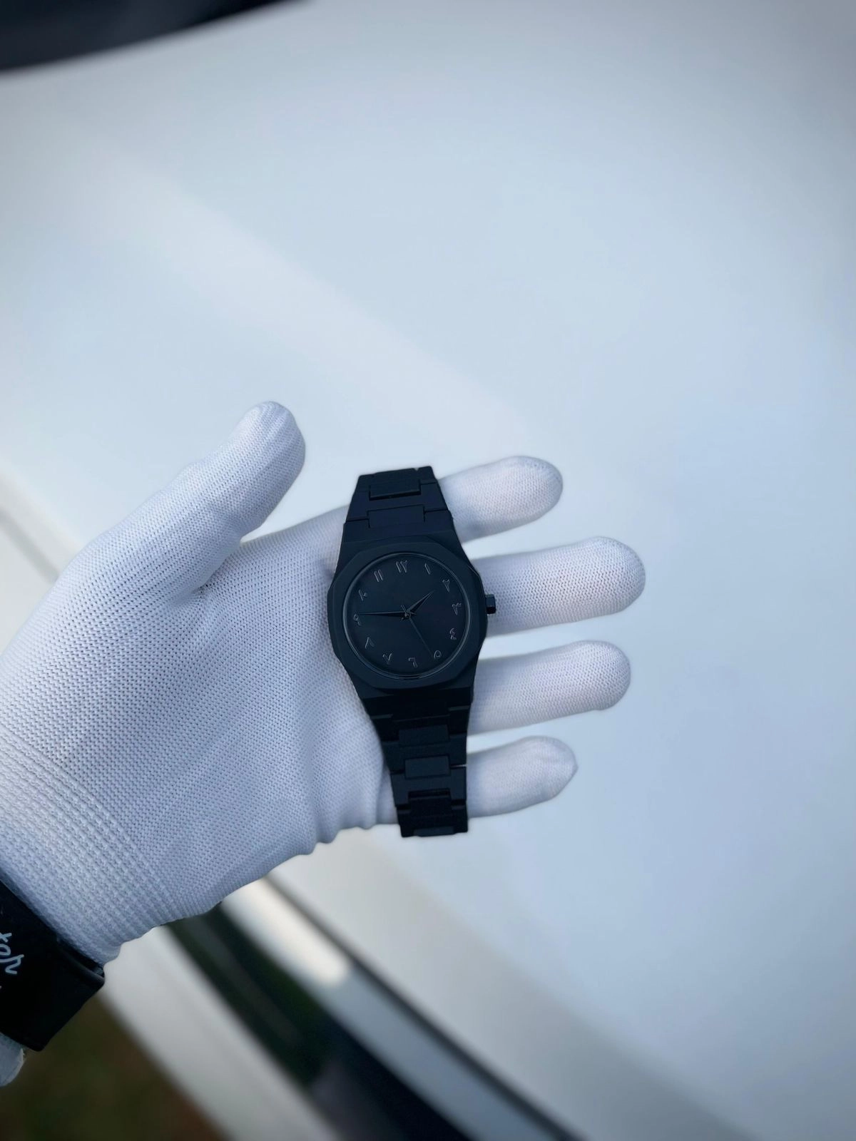 Arabic Aura Premium Watch – Stylish Minimal Dial (Free Shipping Kerala) 5