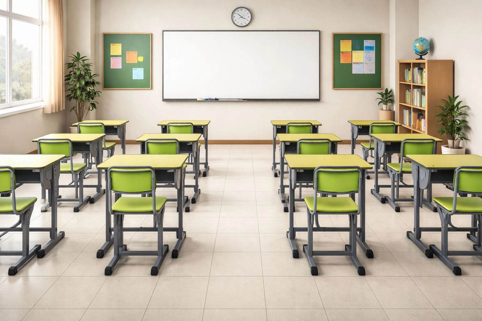 Green learn Single Study Table 2