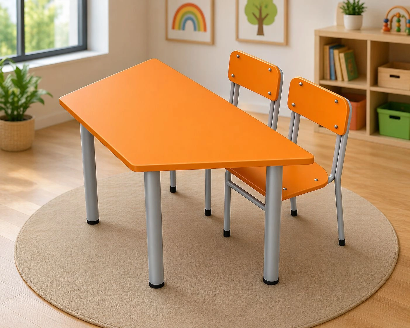 TriEdge Study Table Set