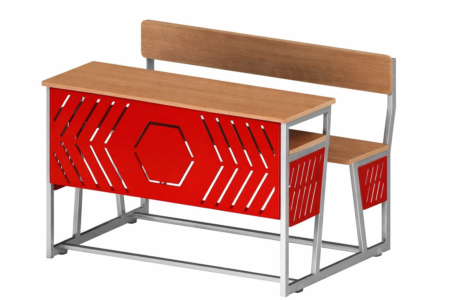 HexaShield Study Desk