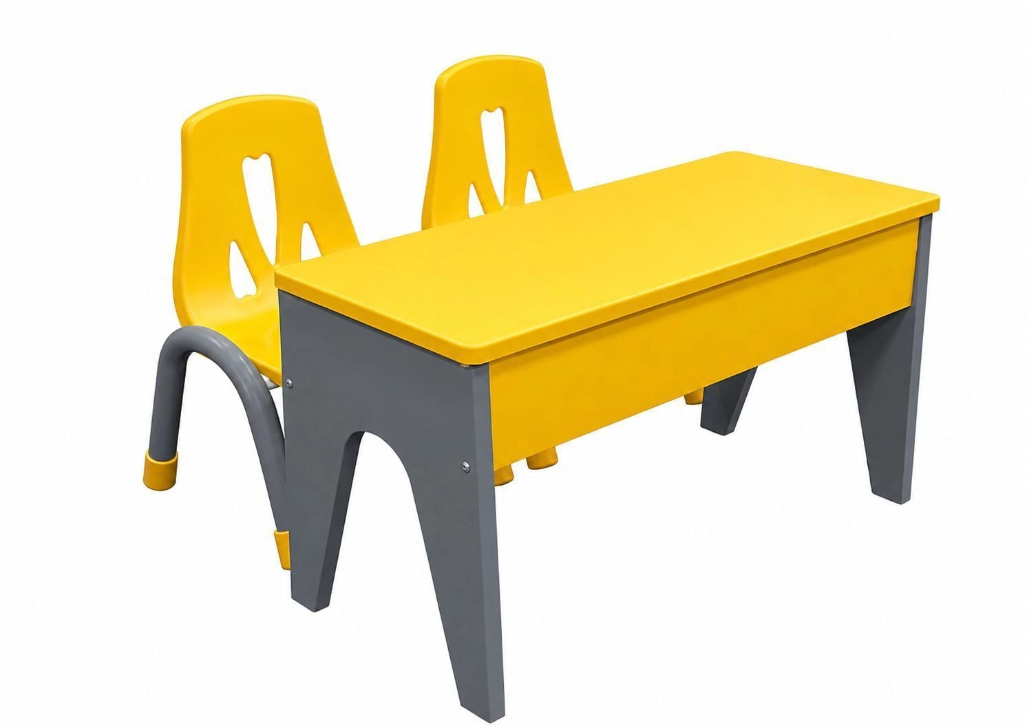 Desk with Two Chairs