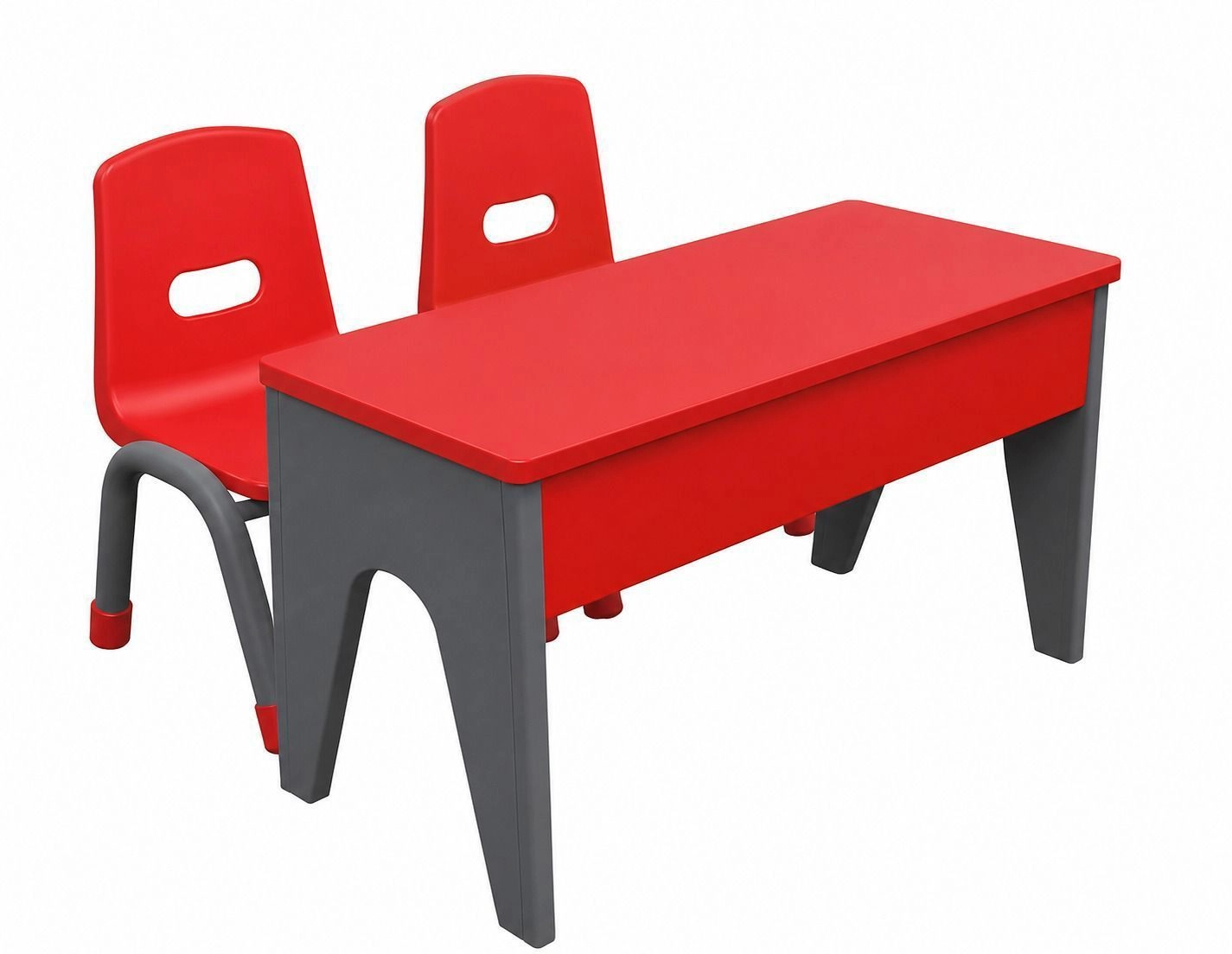 Desk With Two Chairs