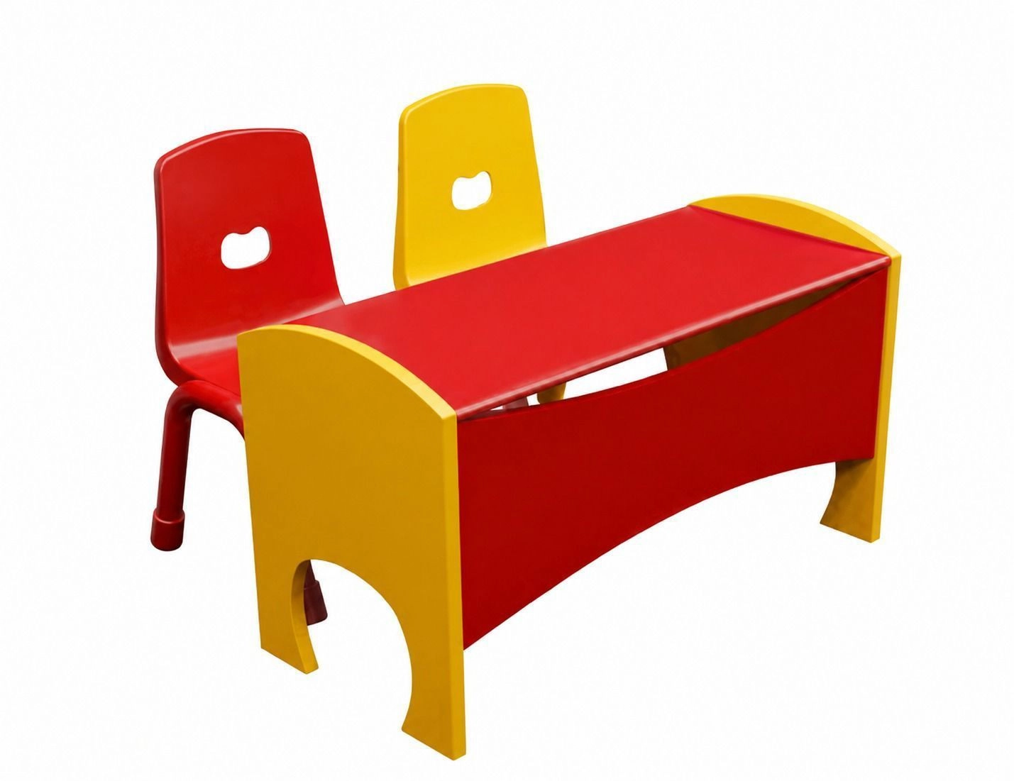 Desk With Two Chairs