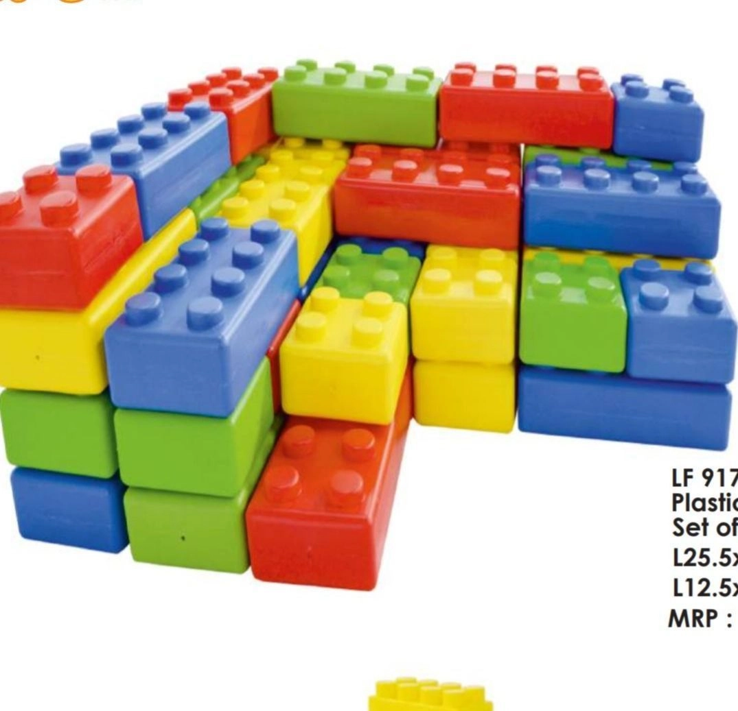 LF 9177-2 PLASTIC BUILDING BLOCKS set of 45 pc