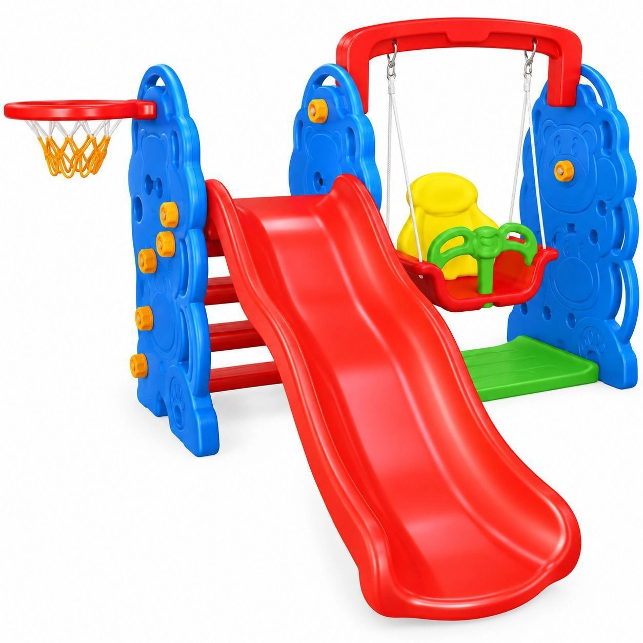 Elephant slide with swing 160*170*114