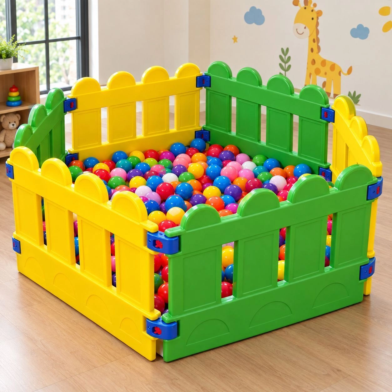 LF962 BALL POOL 6 PC (with out ball )