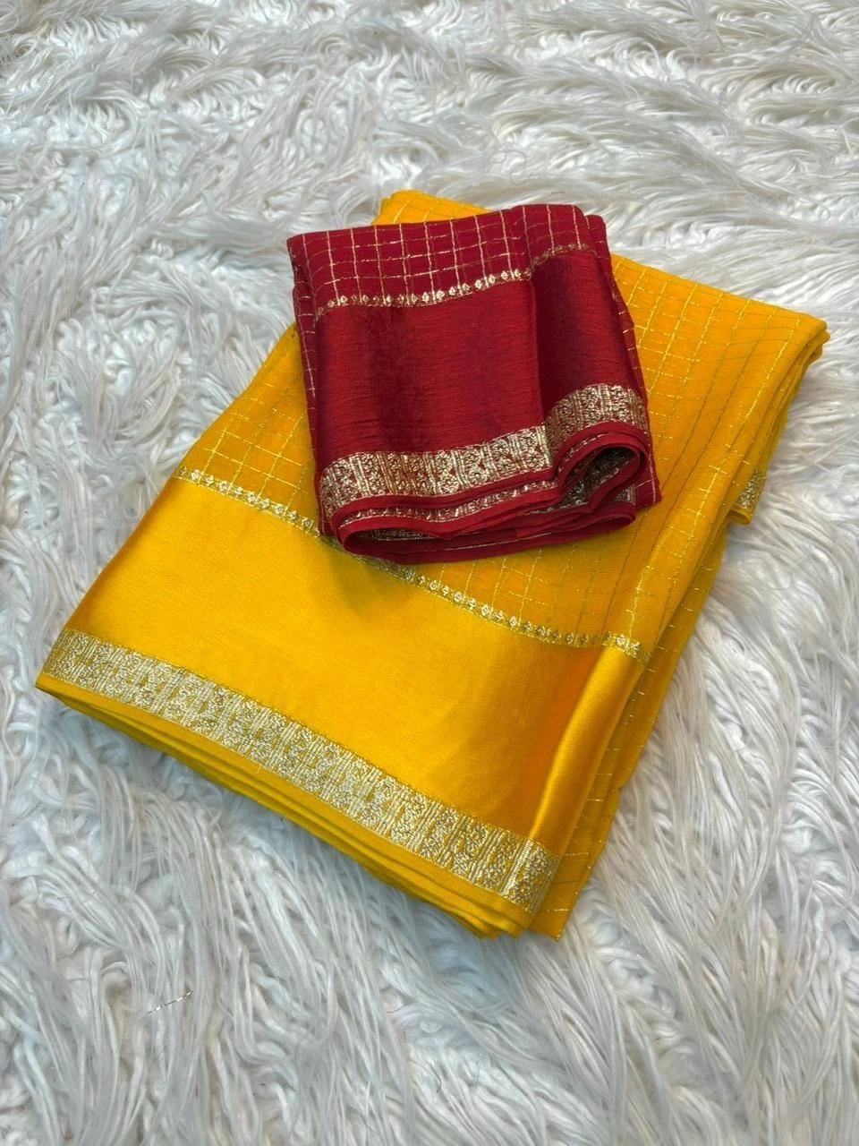 New Arrivals   Best Selling Products   Viscose Georgette Saree With Running blouse 8