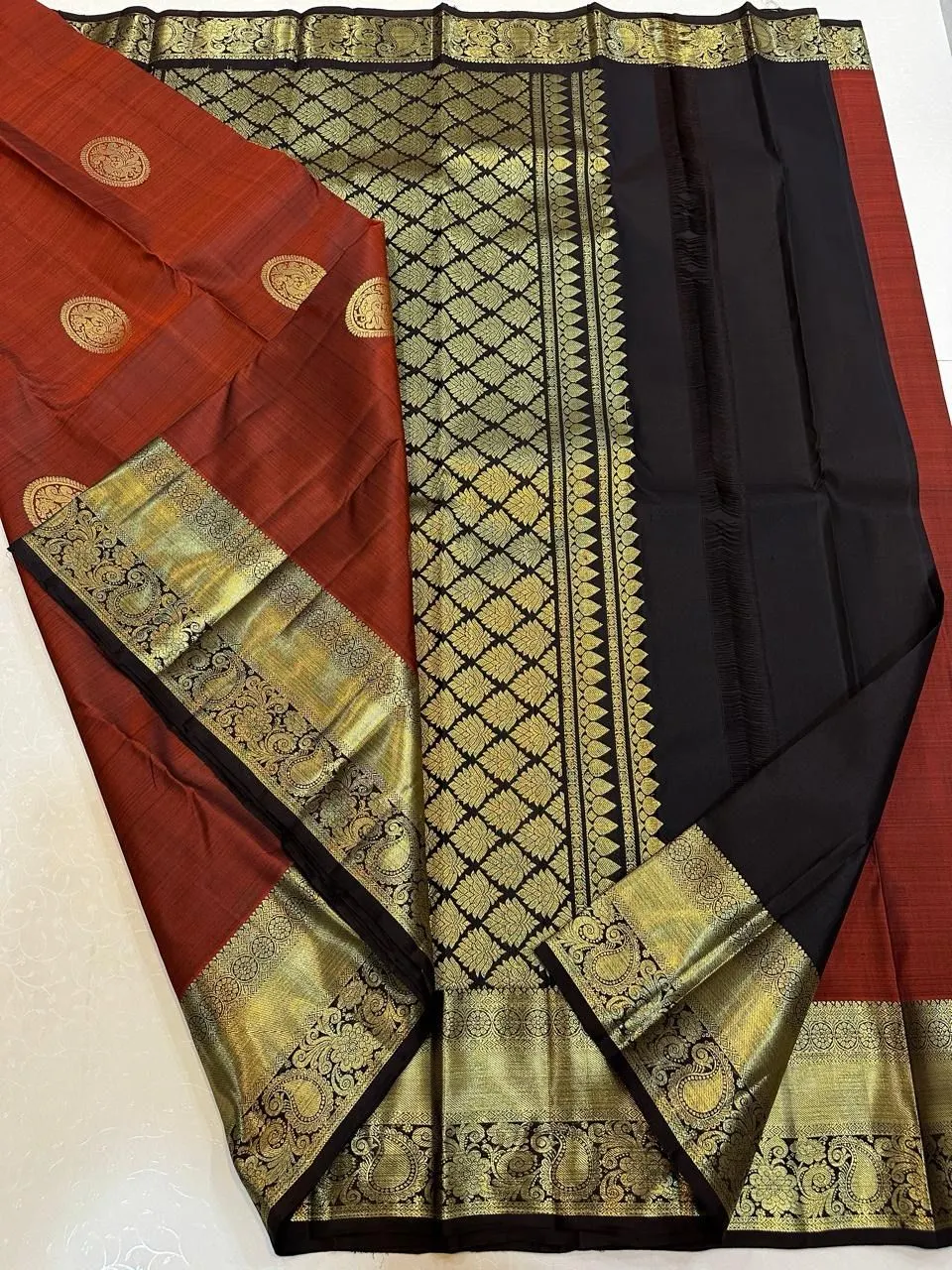 Pure Kanchipuram Handloom silk Sarees 9