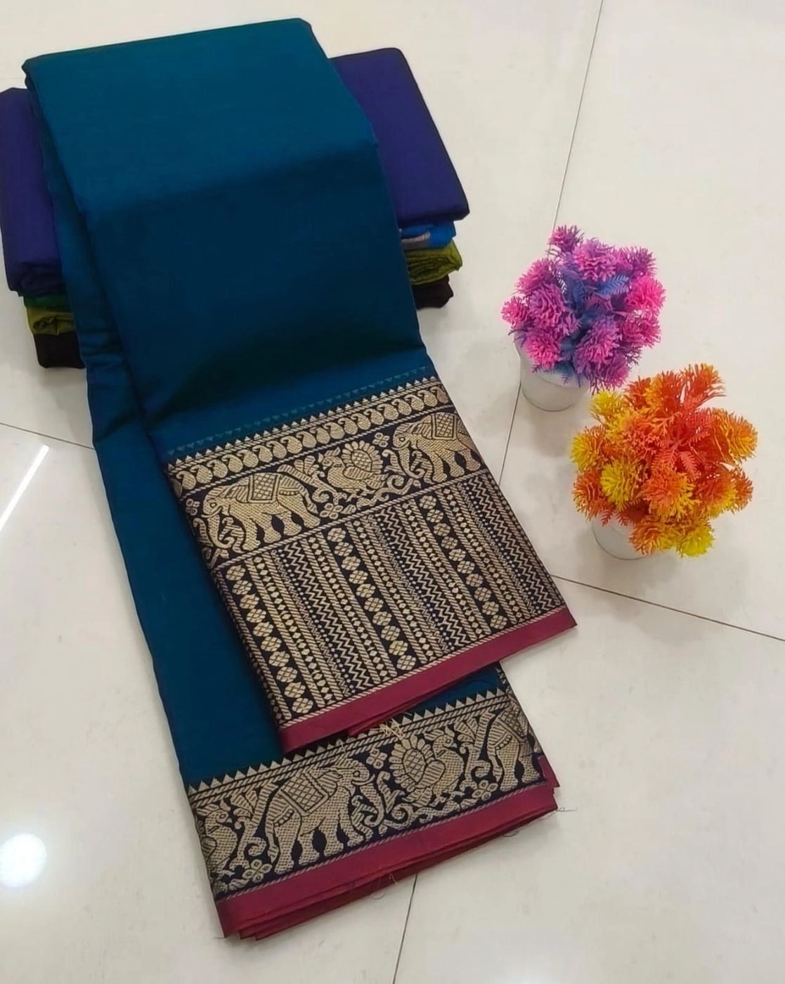 Chettinad cotton saree 2