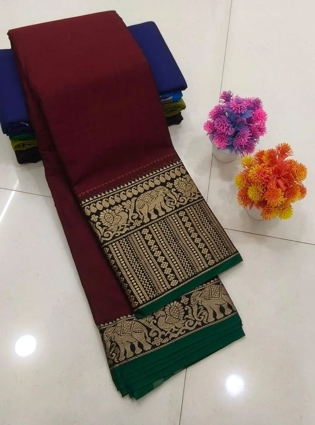 Chettinad cotton saree 3
