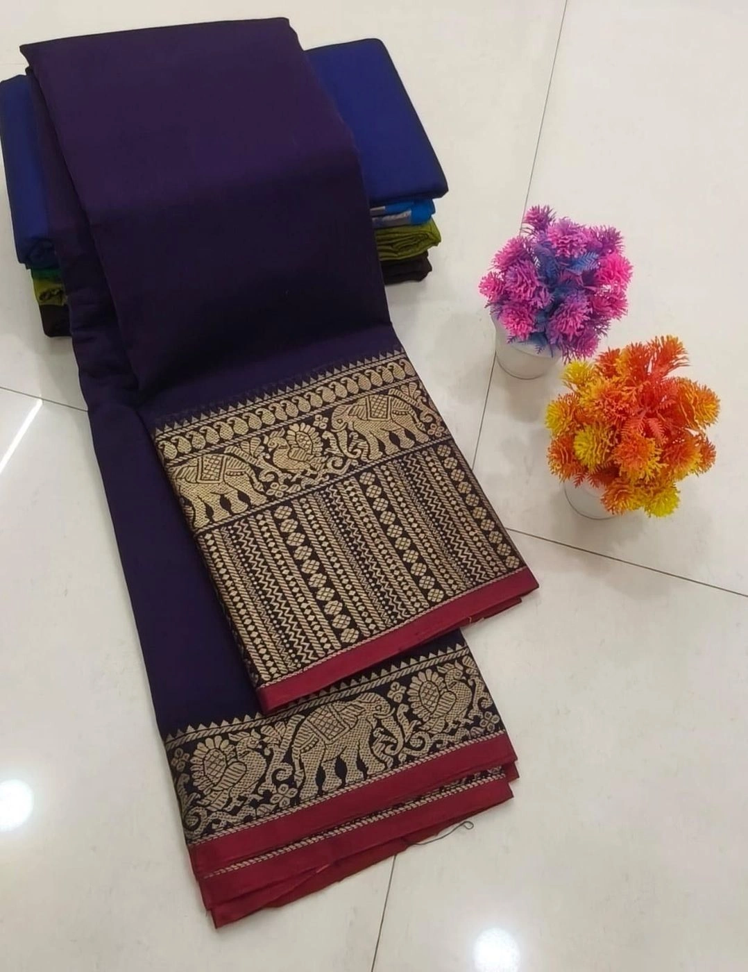 Chettinad cotton saree 4