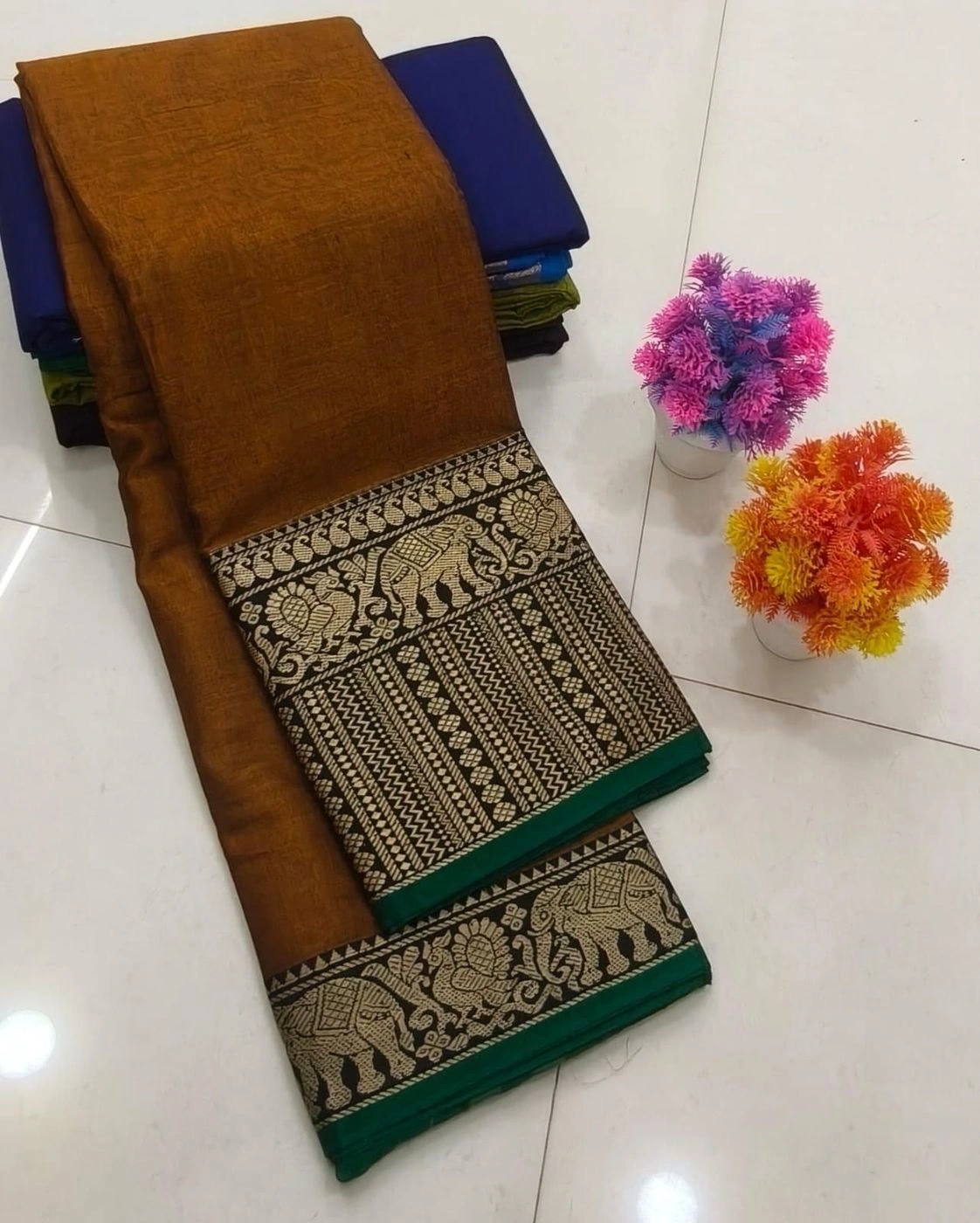 Chettinad cotton saree 8