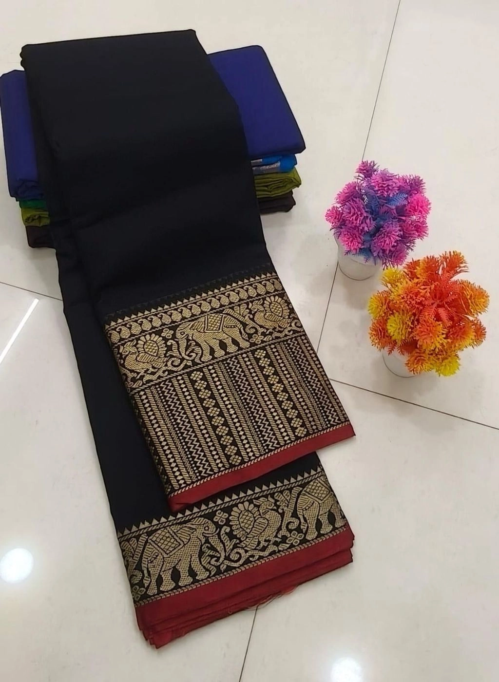 Chettinad cotton saree 9