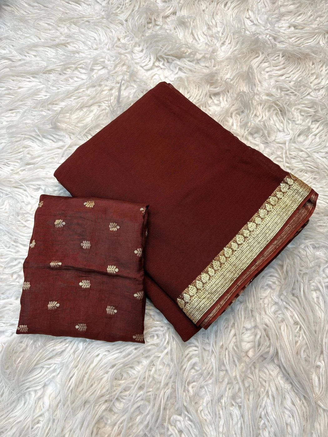 Pure viscose Georgette saree