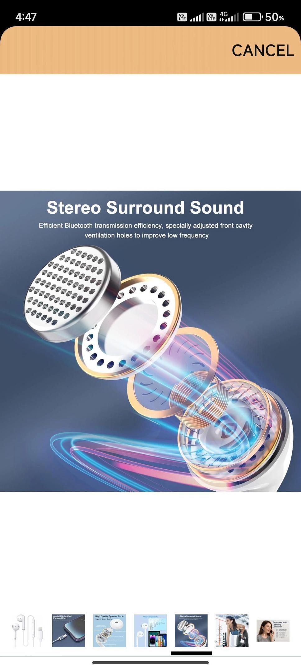 EARPHONE LIGHTING 5