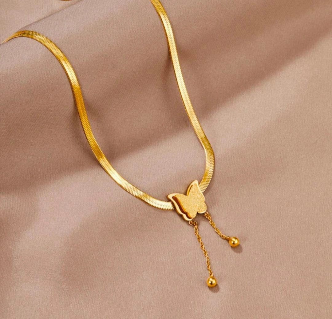 Anti Turnish Butterfly necklace 1