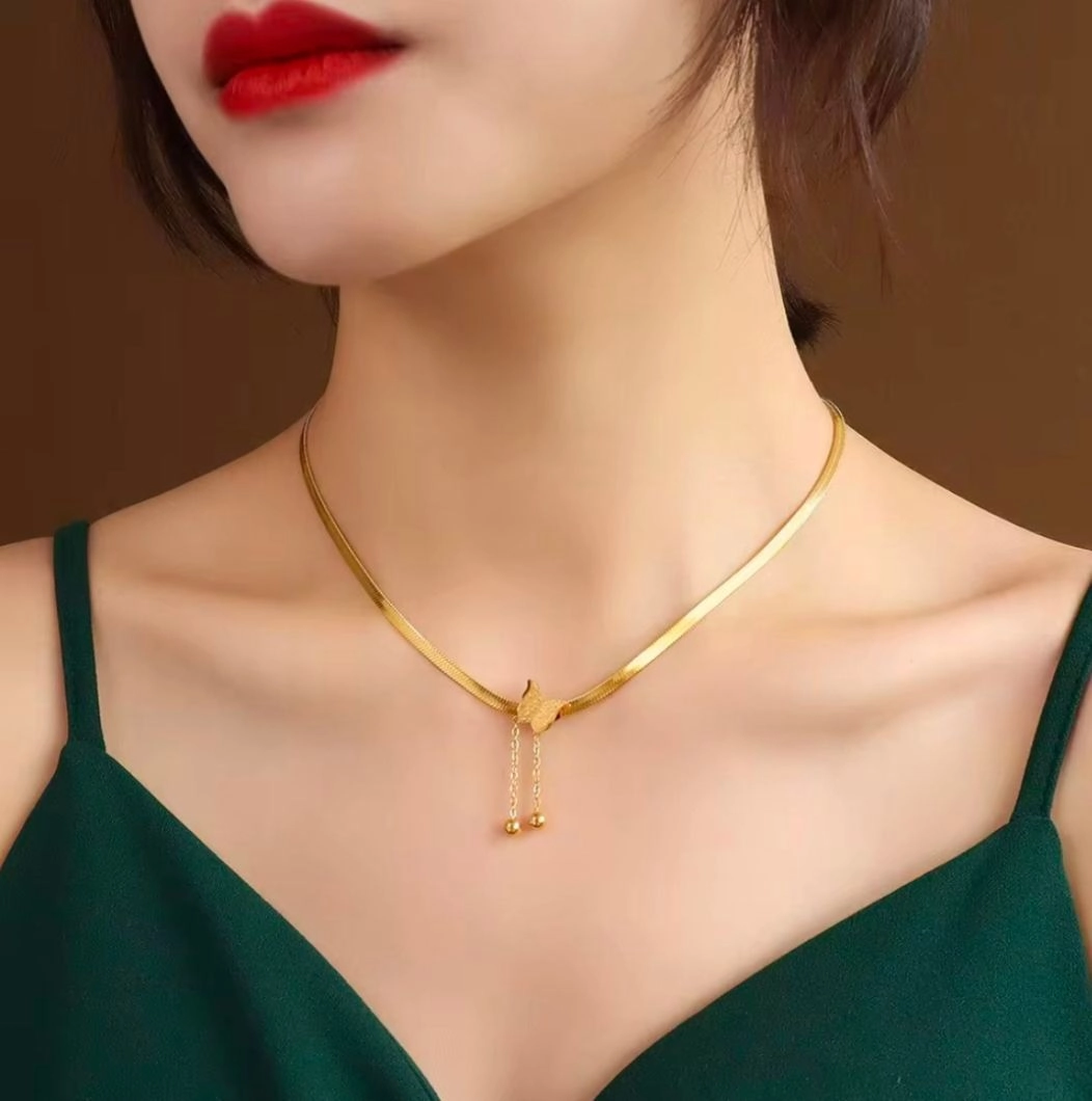 Anti Turnish Butterfly necklace 2