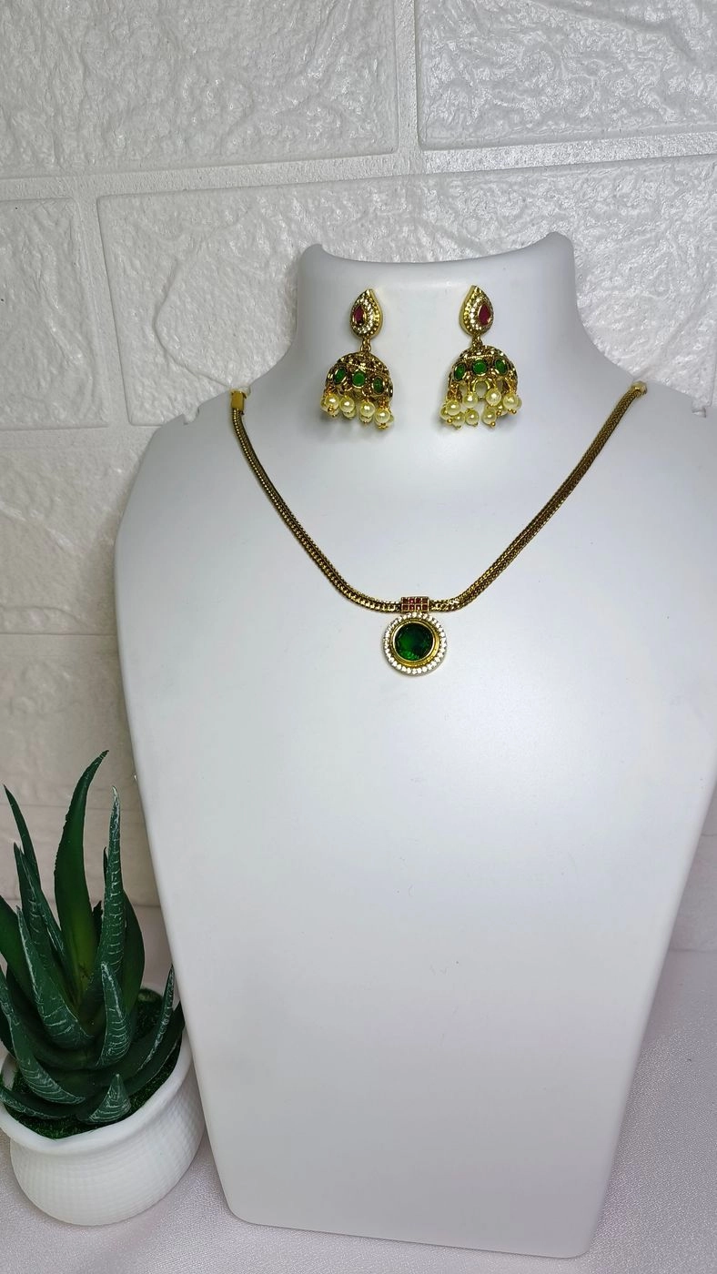 Cute Palakka Necklace set 1