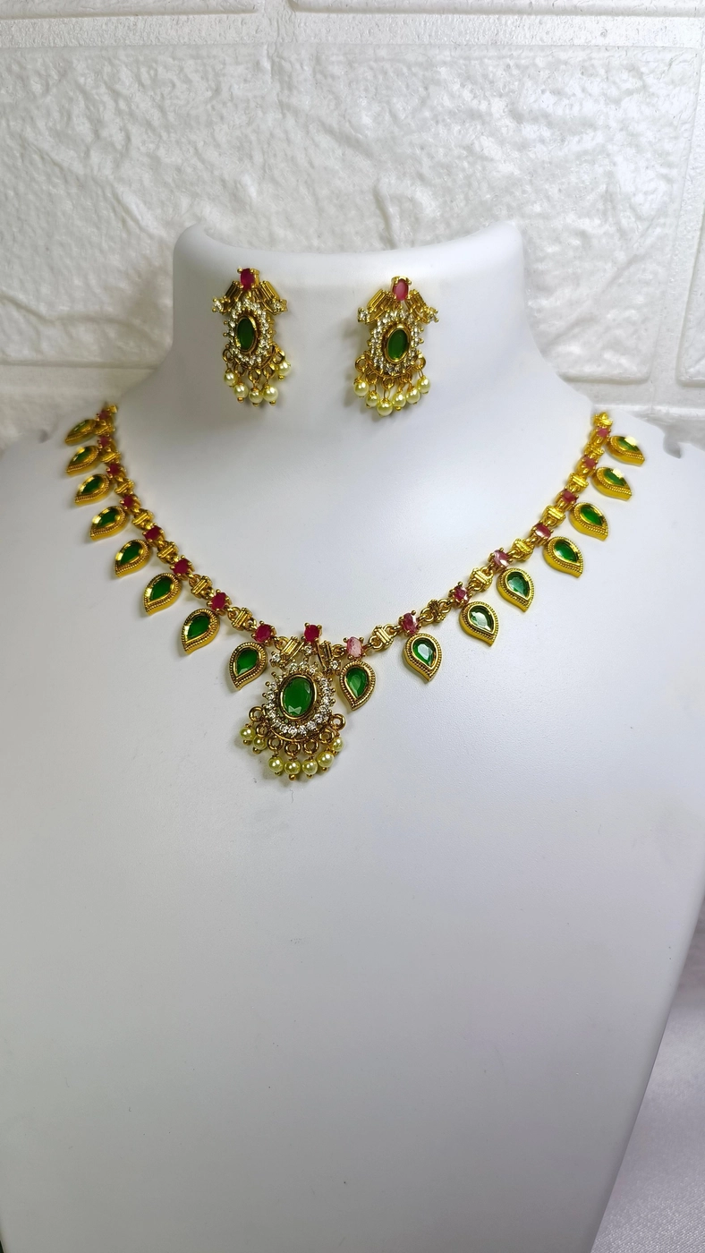 AD Palakka Necklace set 3
