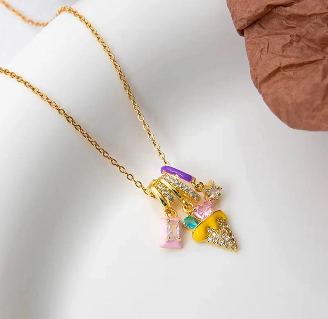 Cute multicolour Chain 🍦