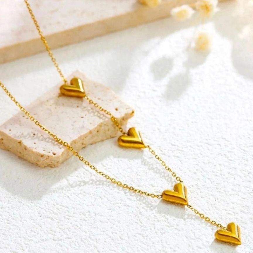 One side heart Necklace 1