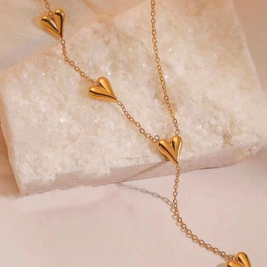 One side heart Necklace 2