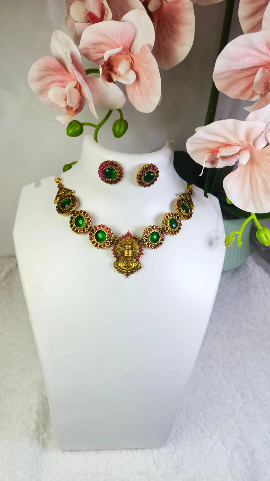 Kadhakali necklace set 1