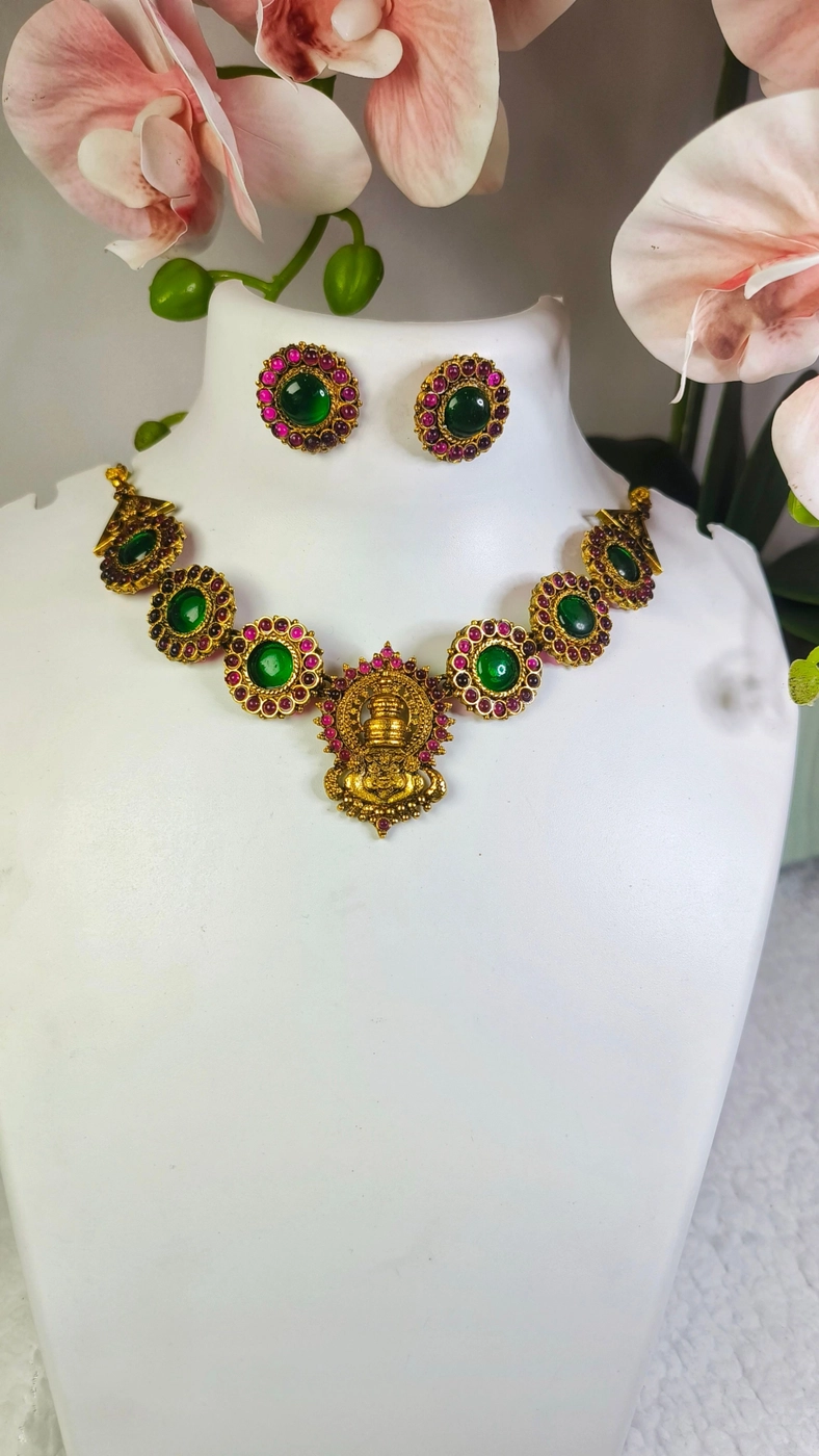 Kadhakali necklace set 2