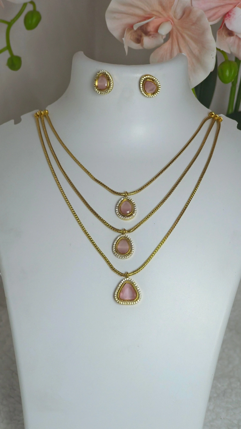 3 layer necklace set 1